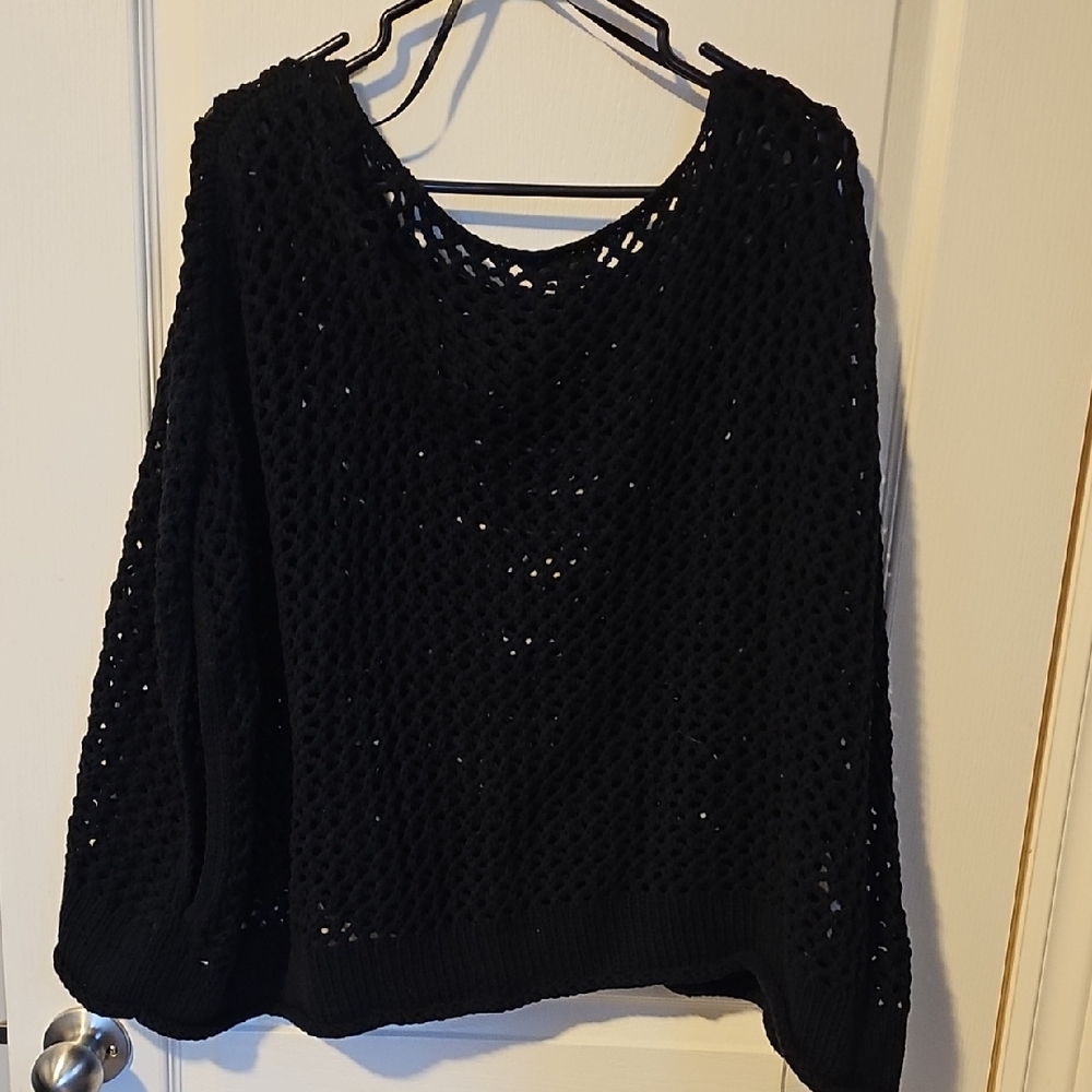 Torrid Black Knit Sweater - Picture 6 of 6